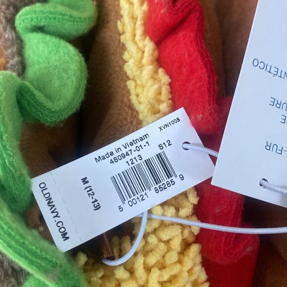 Old Navy Taco Microfleece Critter Slippers - Picture 5 of 8